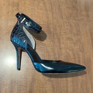 Rachel Roy Black Ardythe D'orsay Leather Pumps